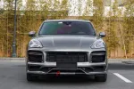 Карбоновые губа переднего бампера и диффузор заднего бампера для PORSCHE CAYENNE 9Y0 2018–2023 Sport