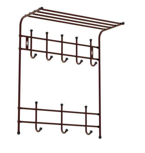 Вешалка настенная ВПТ8/А арт.ВПТ8/А 8 крючков (медный антик)