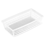 Корзина для хранения Велетта 21х5см белая С711БЕЛ