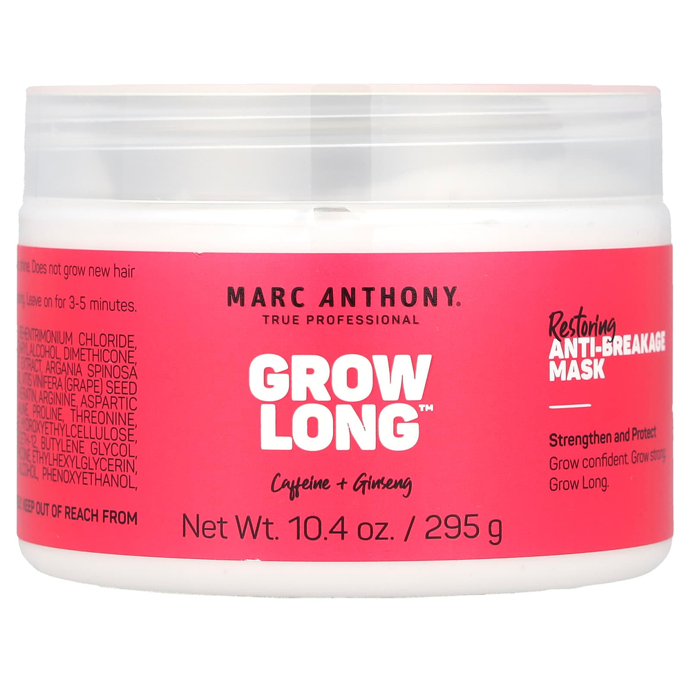 Marc Anthony, Grow Long ™, восстанавливающая маска для волос, предотвращающая ломкость, 295 г (10,4 унции)