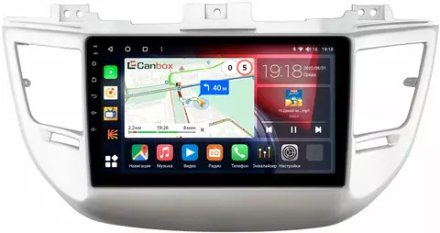 Магнитола для Hyundai Tucson 2016-2018 - Canbox 9041/9042 Qled, Android 10, ТОП процессор, SIM-слот