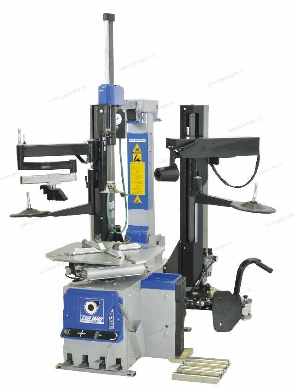 Шиномонтажный станок топ уровня Giuliano S234 с умным устройством отжима и двумя третьими руками