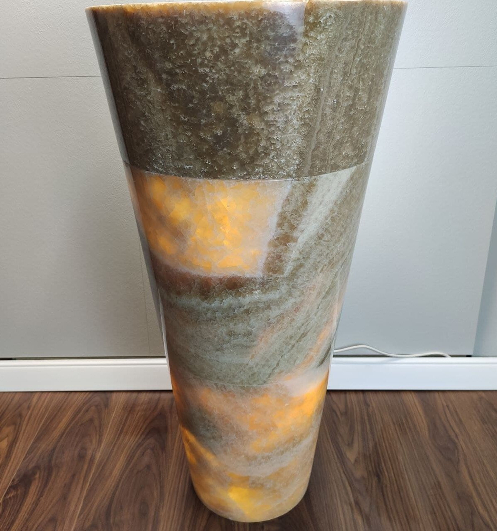 Раковина напольная из оникса Sunset ON-61347 (45*45*90)