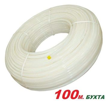 Труба полиэтиленовая Uni-Fitt 16х2.0 PE-Xb/EVOH белая арт. 561B1610 в бухте 100 м