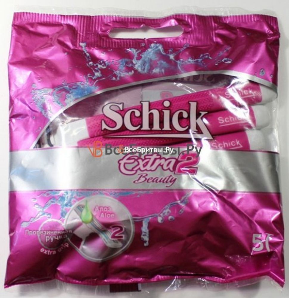 Schick одноразовые станки Extra-2 5шт