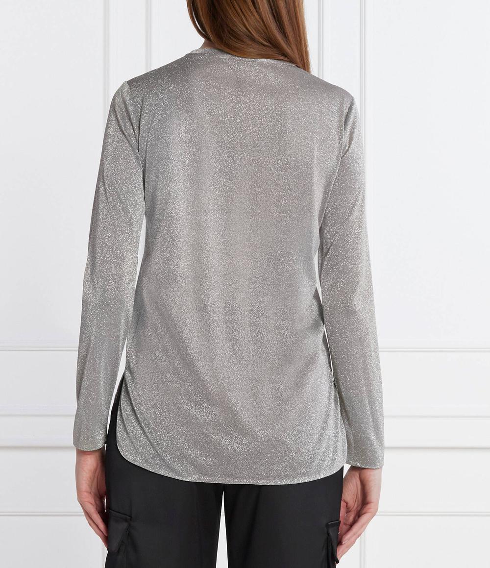 Блузка Max Mara Leisure - серебряный(169410376)