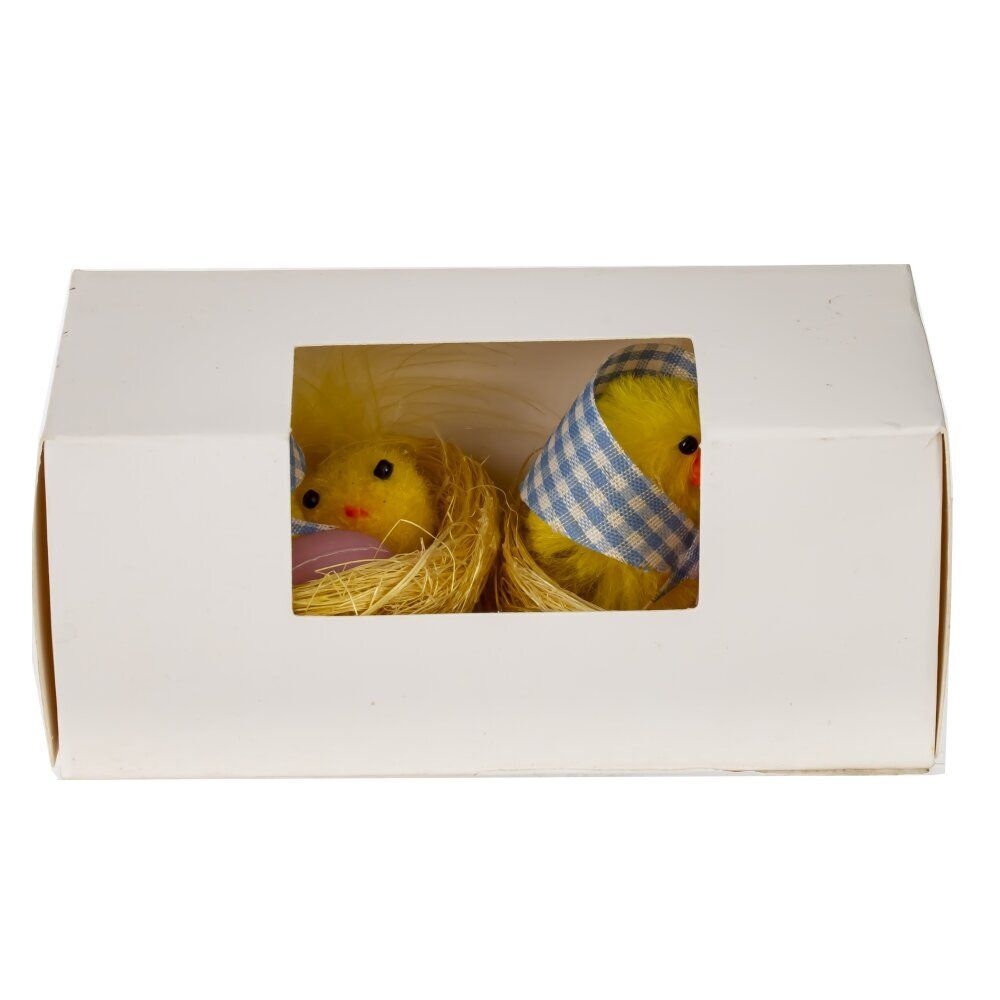 GAEM Набор из 2-х изделий декоративных "Гнездо пасхальное" (5,5*3,5), L11,5 W5 H5 см