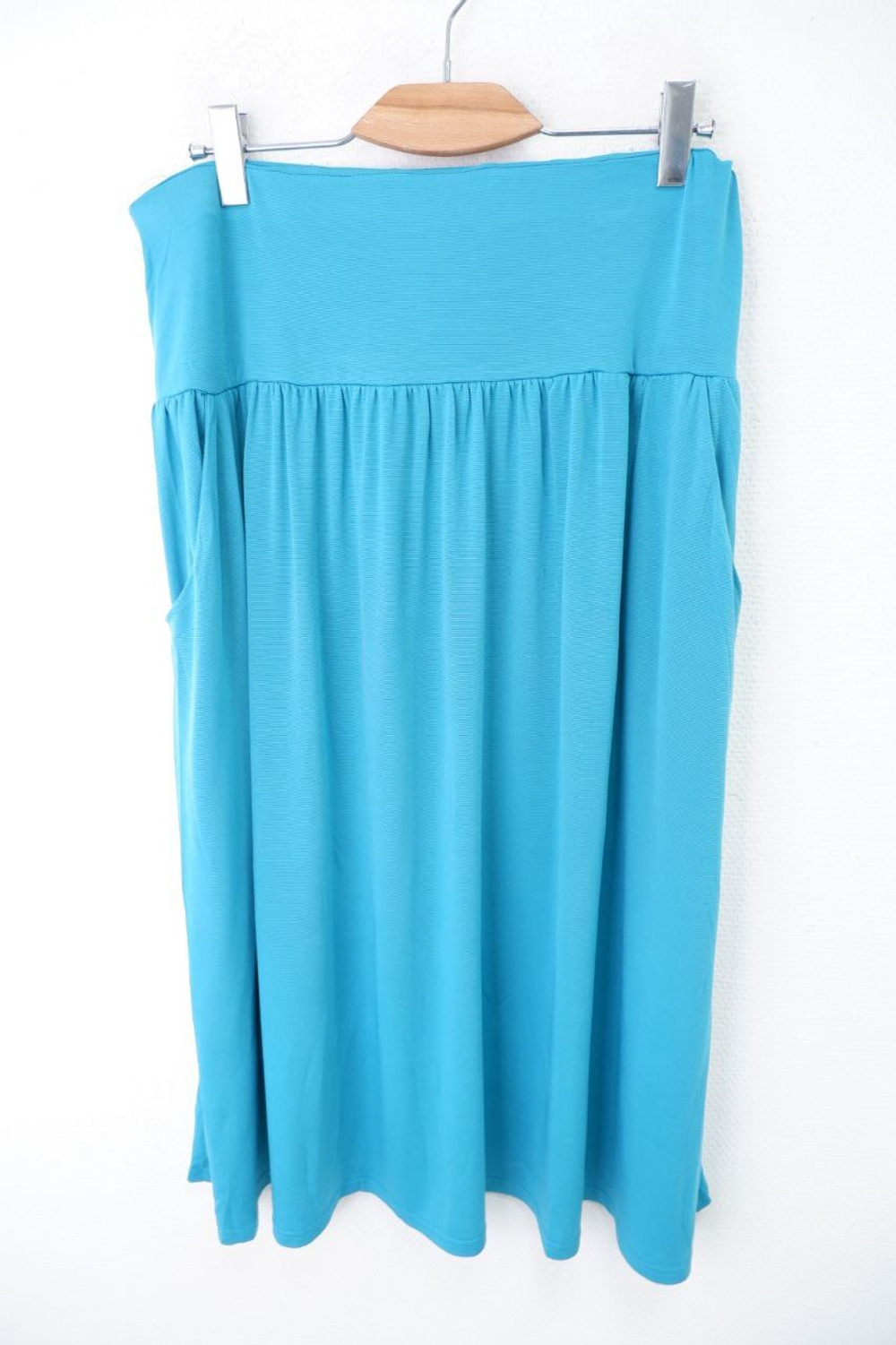 Юбка "Ю Мода" бирюзовая 60 размер, новая