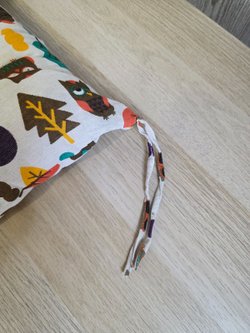 Подушка на стул квадратная 45*45см совята (Т40-417К)