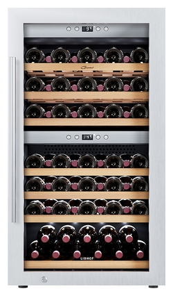 Винный шкаф Libhof Gourmet GQD-66 Silver