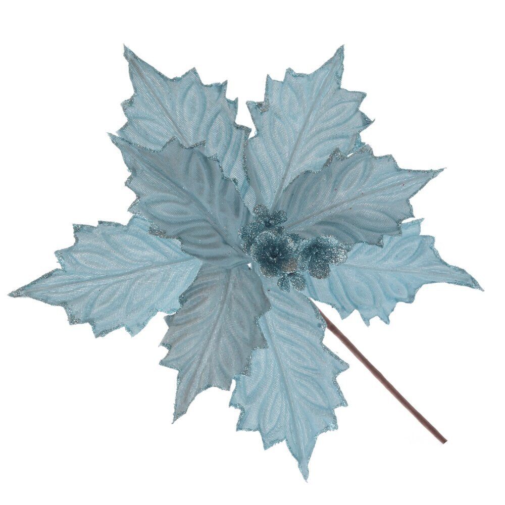 GAEM Цветок искусственный "Пуансеттия", L30 W30 H35 см, 6в.