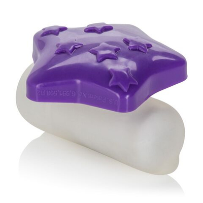 Фиолетовая виброзвездочка для клитора (Цвет: фиолетовый)