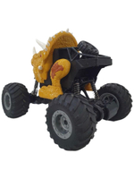 Машинка-динозавр на радиоуправлении с паром, USB зарядное устройство, световые и звуковые эффекты