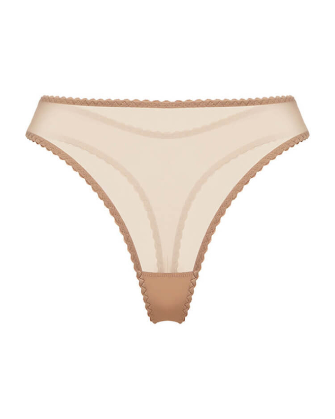 Высокие стринги Laconic nude