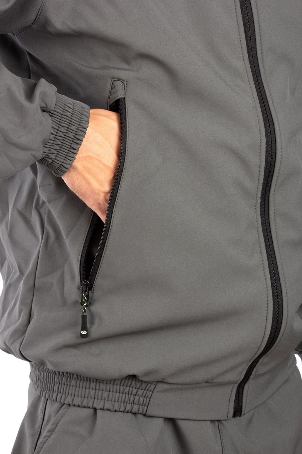 Осенний костюм для охоты и рыбалки «Барс» (полофлис, графит) ORION Active