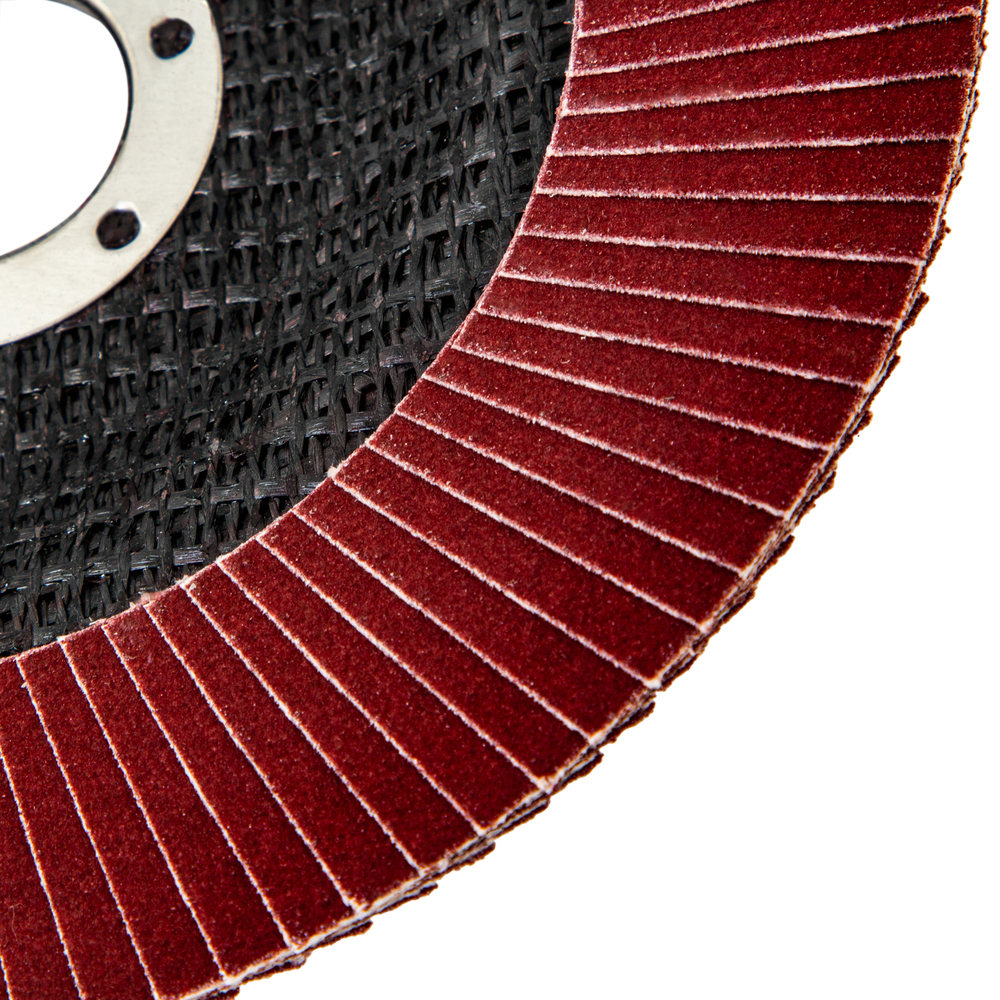 Круг лепестковый торцевой КЛТ-1, зернистость Р 120(10Н), 150 х 22.2 мм, "БАЗ" Россия