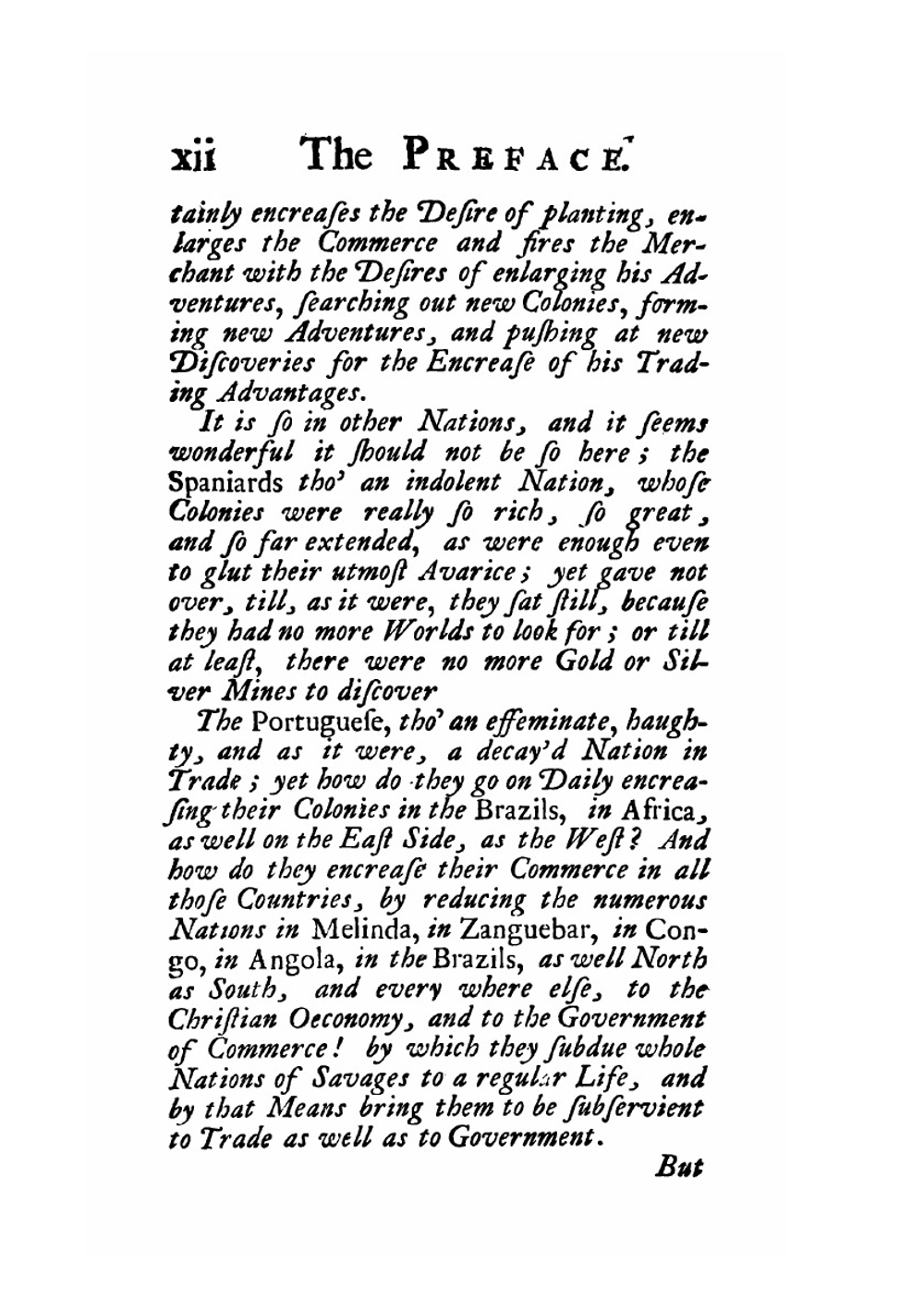 A plan of the English commerce. Being a complete prospect of the trade of this nation, as well home as foreign | Daniel Defoe