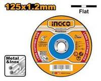 Круг отрезной 41 125х1.2х22 A 30 RBF Metal/Inox INGCO MCD121251