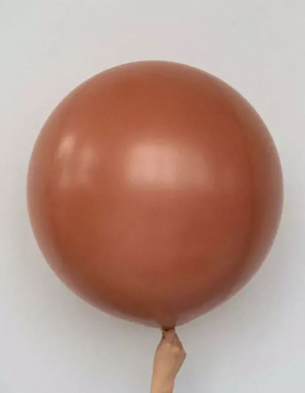 S шар гигант 24"/60 см пастель терракотовый (БГ-90)  Изображение2