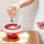 Мороженица ice cream maker красная