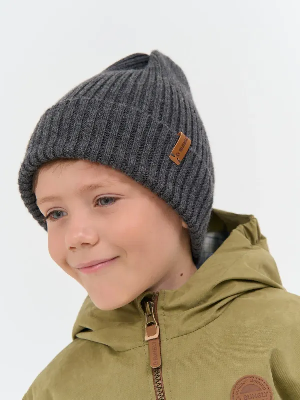 Шапка тыква из смесовой шерсти однослойная 