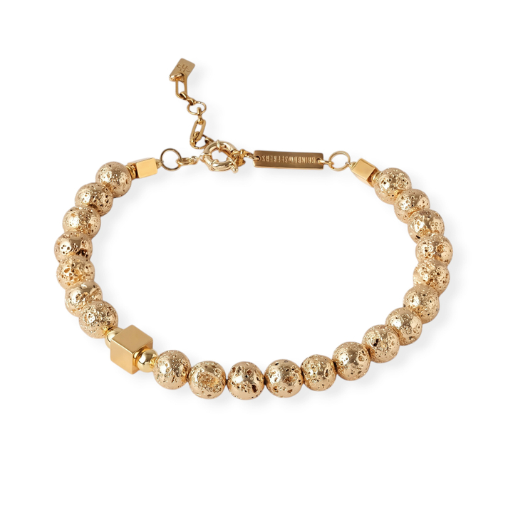 gold lava ball choker