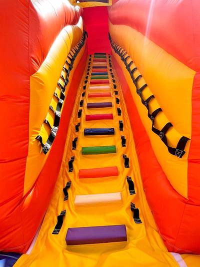 Коммерческий надувной батут «Сафари-Тигр», 12*9*9 м