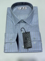 Рубашка с длинным рукавом приталенная