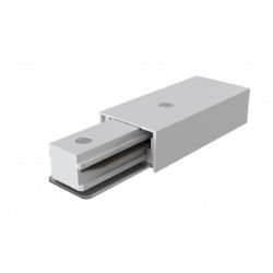 Ввод питания ЭРА TR-1PA-PC WH для однофазного шинопровода белый | Однофазный шинопровод и аксессуары