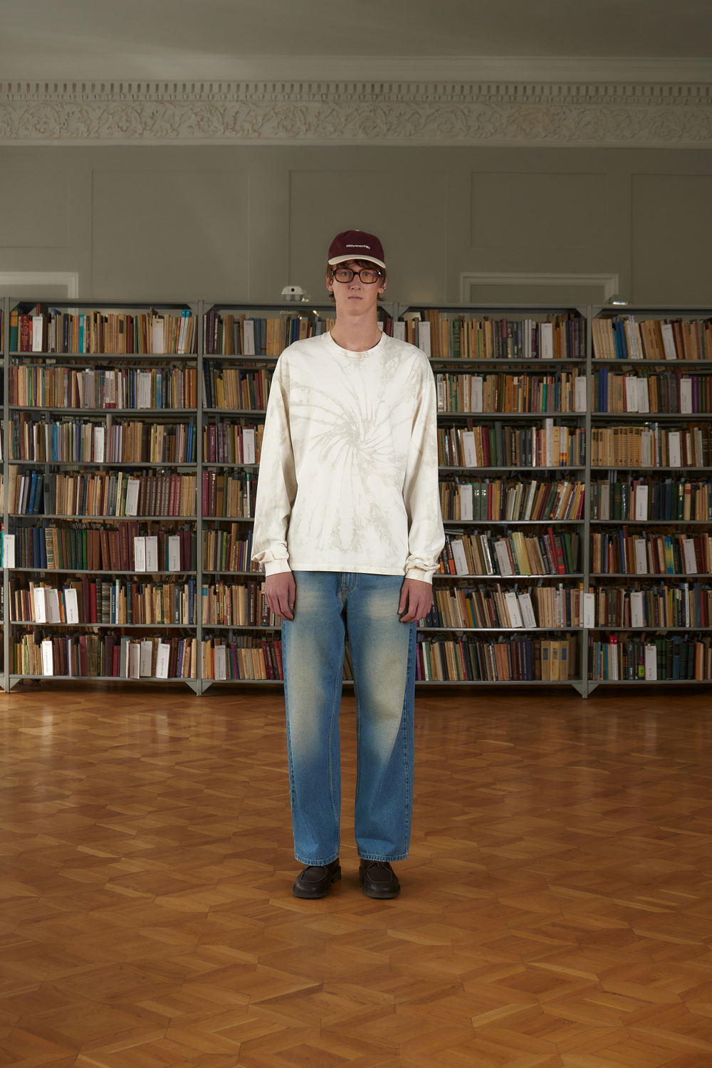 Лонгслив Called a Garment Essential Tie-Dye "Smoke Spiral"