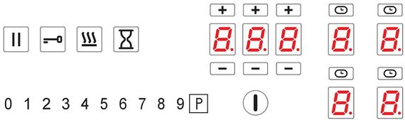 Индукционная стеклокерамич. панель+вытяжка (в столешницу) Falmec QUANTUM PRO