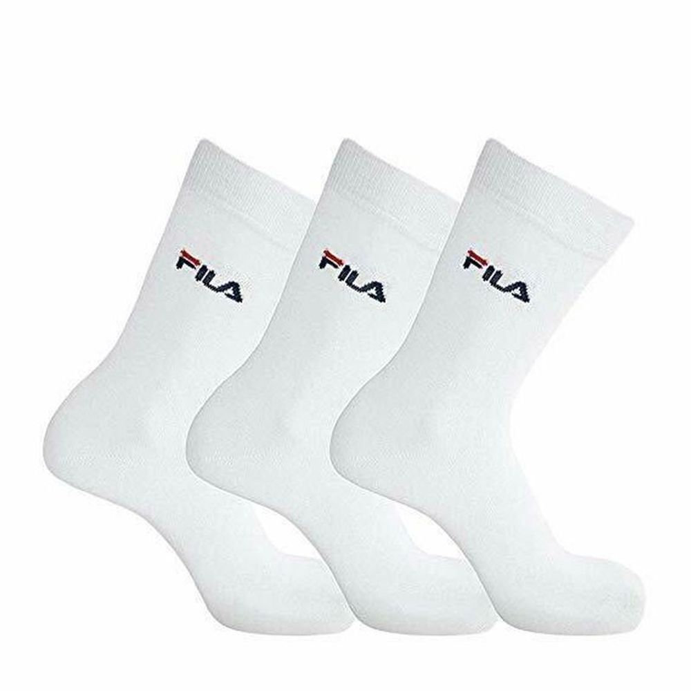 Теннисные носки Fila лайфстайл socks Unisex 3P - white