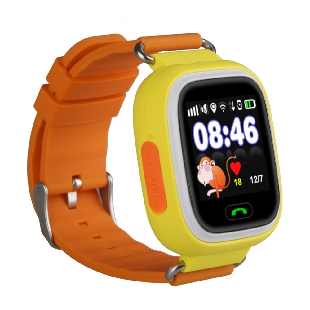 Смарт-часы Q80 GPS (оранжевый)