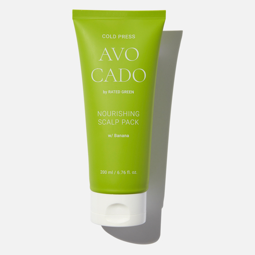 RATED GREEN Питательная маска для кожи головы с маслом авокадо холодного отжима, 200 мл