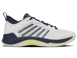Мужские теннисные кроссовки K-Swiss Hypercourt Supreme 2 - banc de blanc/naval academy/luminary green