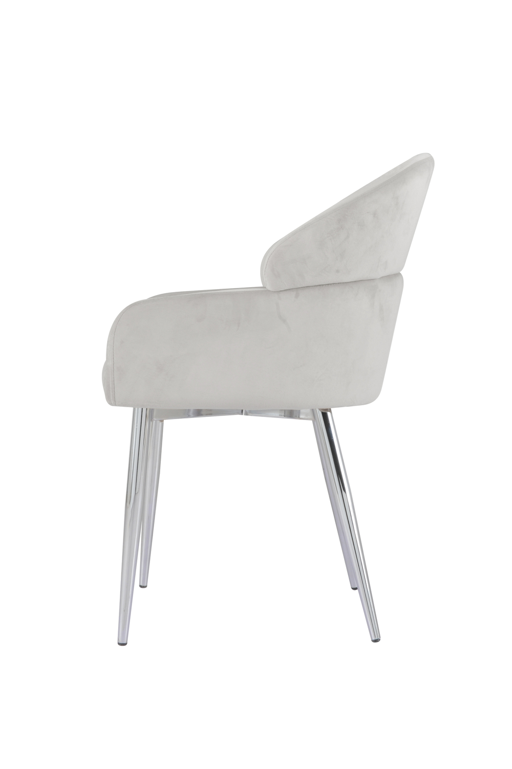 Стул обеденный Ist Casa Берклей, серый, хром