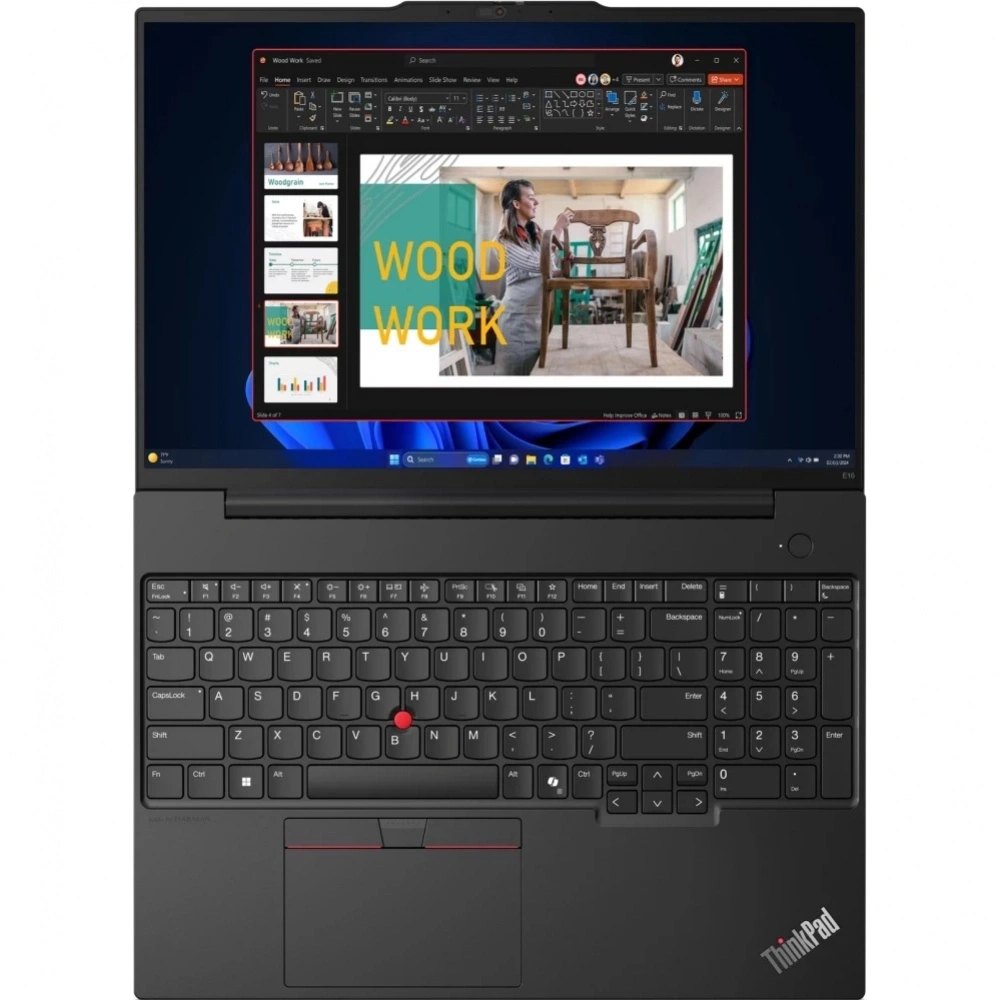 Ноутбук Lenovo ThinkPad E16 G2 16" Ryzen 5 7535HS/16GB/512GB SSD Black (21M5S0JY00)