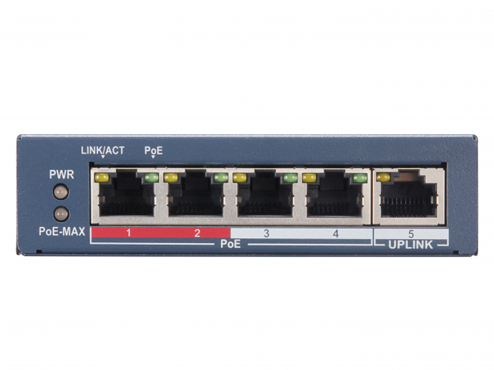 Коммутатор с питанием POE SWT-1105P HiWatch