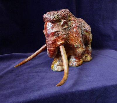 Мамонт, керамика, дерево