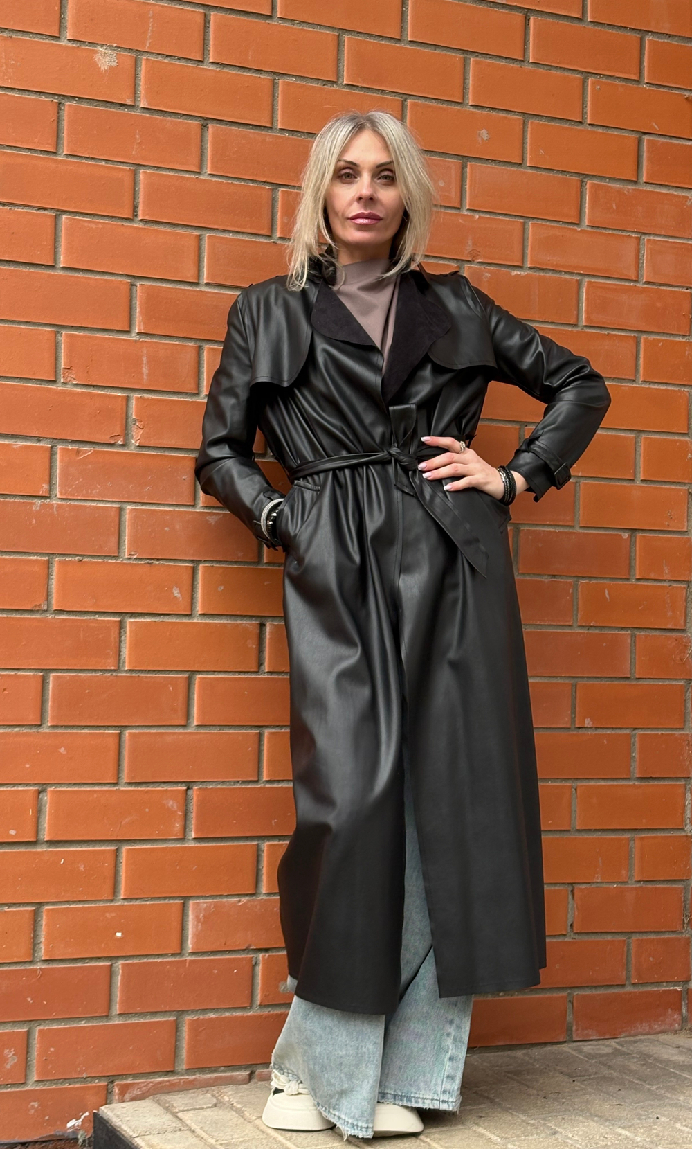 Плащ Шарапов / эко кожа