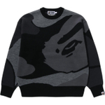 A Bathing Ape Bathing Ape Fw25 Sweater черный