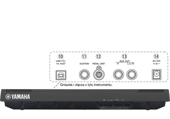 Цифровое пианино YAMAHA P-125a B