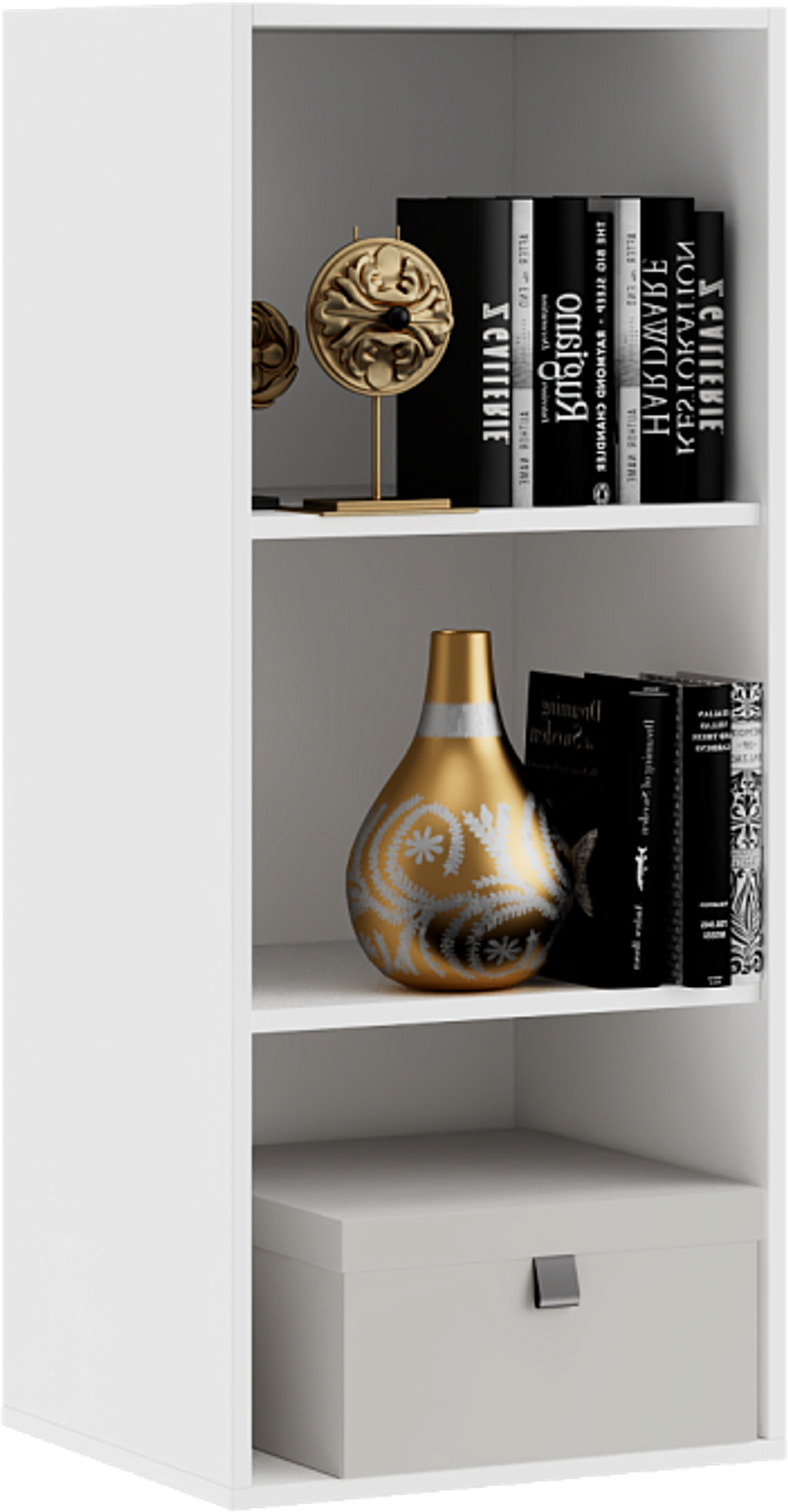 Римини Шкаф витрина навесной Левый