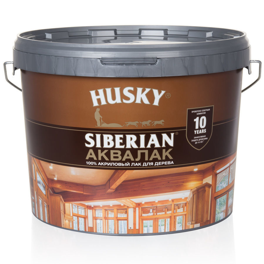 HUSKY Siberian «Аквалак» Акриловый лак для дерева