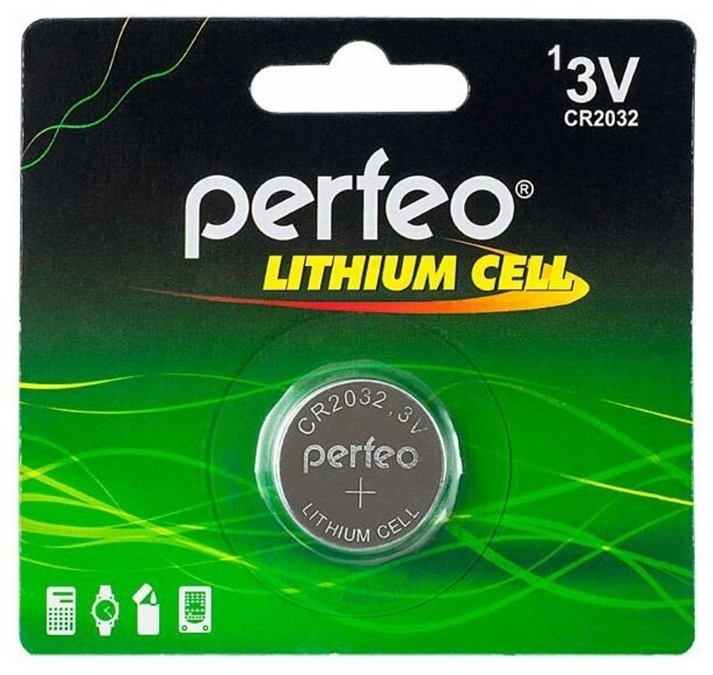 Батарейка CR2032 Perfeo BL (Цена за 5шт)