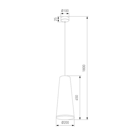 Подвесной светильник TK Lighting 10085 Zing