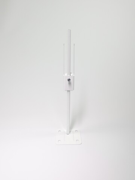 А11.20 Кронштейн напольный внутренний для стальных панельных радиаторов высотой 200-300 мм, стойка 10*20*300мм