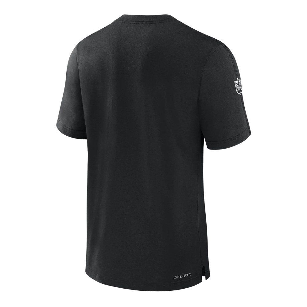 Баскетбольная джерси Nike Dri-FIT NFL New York Jets Sideline Player Jersey Black