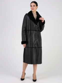 Дубленка зимняя натуральная длинная