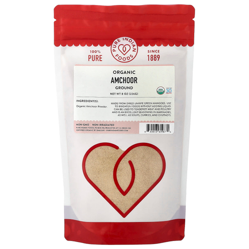 Pure Indian Foods, Органический амчур, молотый, 226 г (8 унций)